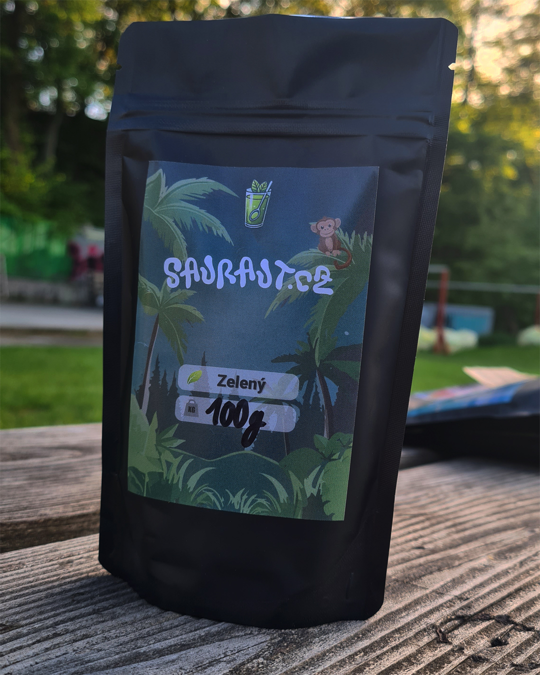 Zelený Kratom - detail