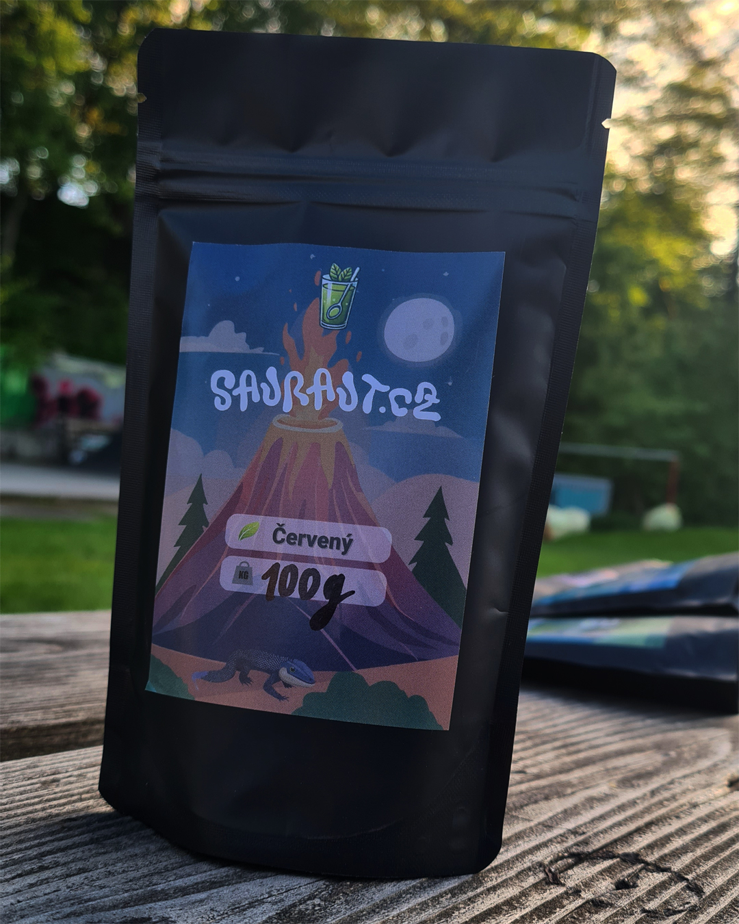 Červený Kratom - detail